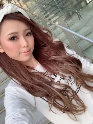 ロング 🌸ドレスアップ 心斎橋店🌸のヘアスタイル