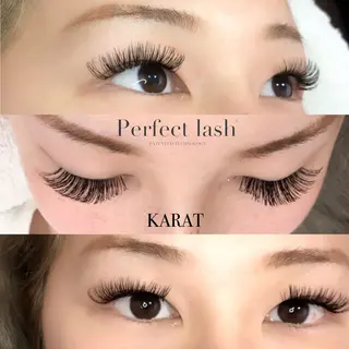 マツエク・マツパ ★KAEDE★伊勢崎 【KARAT】のマツエク・マツパデザイン