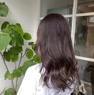 ロング たなか もえなのヘアスタイル