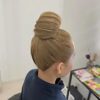 ロング ヘアアレンジ Mikazuki オーナーTeradaのマツエク・マツパデザイン