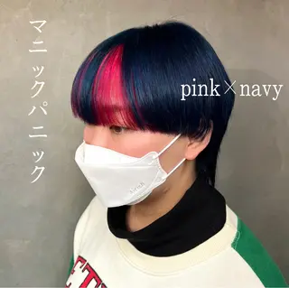 ショート ❤️‍🔥シールエク ＋カラー京❤️‍🔥のヘアスタイル