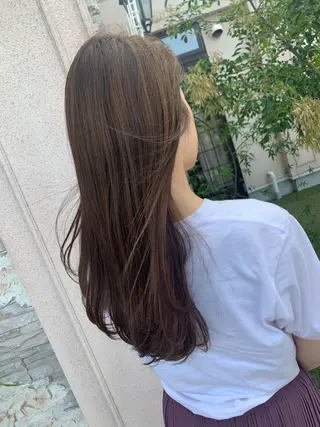 ロング 保野加/トレンドボブ 透明感爆発カラーのヘアスタイル