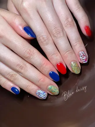 ネイル Blue daisy 栄本店のネイルデザイン