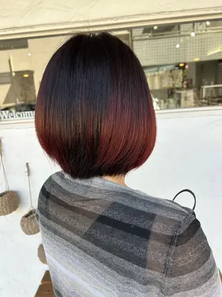 カラー 加本 翼のヘアスタイル