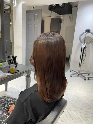 ロング une所属・kunimi harukaのヘアスタイル