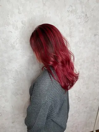 セミロング 大橋 拓矢のヘアスタイル