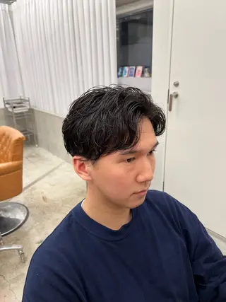 ショート メンズ tomoメンズ特化 /パーマ/カットのヘアスタイル
