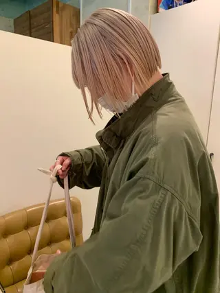 ミディアム カラー AR.MARA サトウヒカルのヘアスタイル