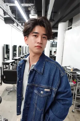 メンズ 岩佐 柚太のヘアスタイル