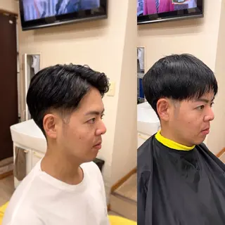 ショート ヘア ブンブンのヘアスタイル