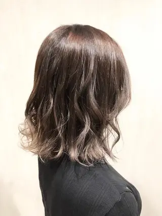 ミディアム カラー メンズ💫カット& パーマ💫takaのヘアスタイル