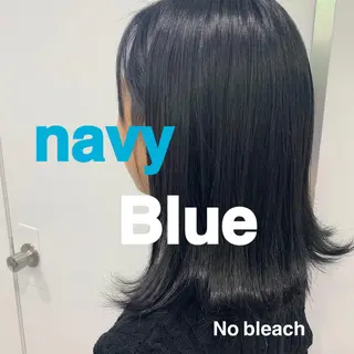 セミロング カラー 完全💗マンツーマン marinのヘアスタイル