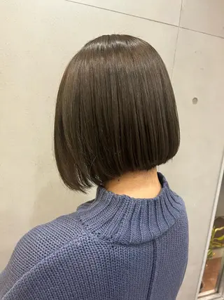 ミディアム おせ ちさとのヘアスタイル