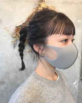 セミロング カラー HARU /stylistのヘアスタイル