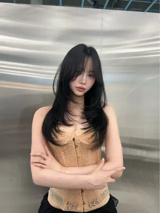 ロング 銀座/韓国ヘア🤍 レイヤーAYUMIのヘアスタイル