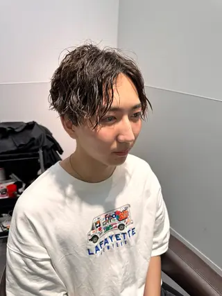 パーマ 中野　恭佑 メンズ美容師のヘアスタイル