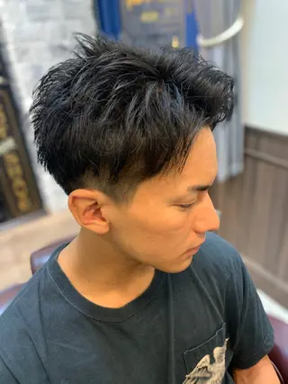 メンズ フリーランス理美容師 いさかのヘアスタイル