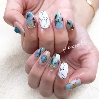 ネイル パラジェル有/ 長さだし/mahoのネイルデザイン