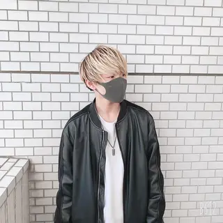 ショート カラー メンズ 🔷横浜1のパーマ 職人🔷将太郎のヘアスタイル