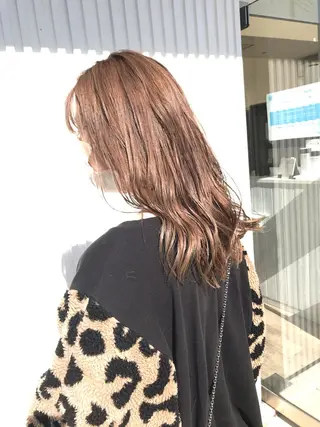 ロング カラー 佐々木 浩之のヘアスタイル
