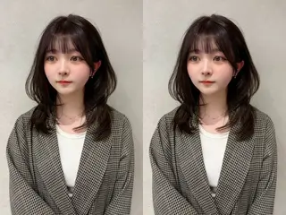 ミディアム 谷川が作る熊本1🥇 レイヤーカットのヘアスタイル