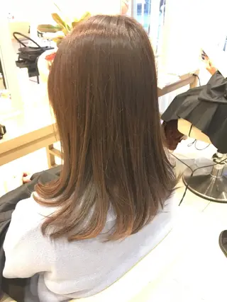 ミディアム カラー 小田原NO1 美容師 飯田飛翔のヘアスタイル