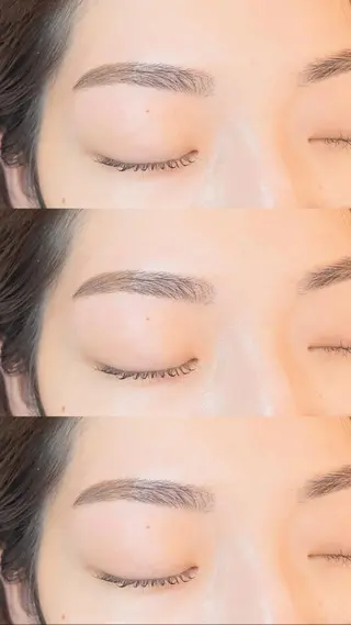 セミロング カラー パーマ ヘアアレンジ キッズ ネイル マツエク・マツパ アイブロウ Cupidトップ アイリスト石川のマツエク・マツパデザイン