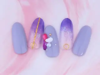 ネイル マジック ミラーのネイルデザイン