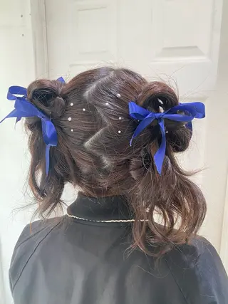 ヘアアレンジ uros.中目黒 moekaのヘアスタイル