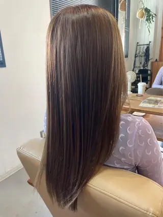 ロング 阪神西宮★JUNO 川﨑温子のヘアスタイル