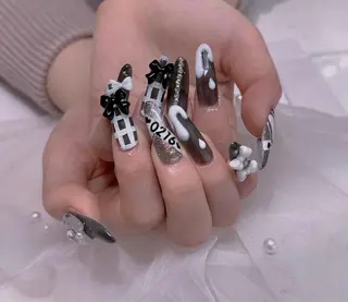 ネイル 長さだし専門店 M2　rikaのネイルデザイン
