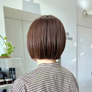 ショート カラー 🌷ショートレイヤー ヘッドスパ🌷鈴木のヘアスタイル