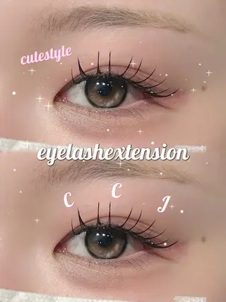 マツエク・マツパ RAD心斎橋 Rico‎‎₊˚⊹のマツエク・マツパデザイン