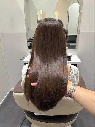 ロング カラー 矢野 晃平のヘアスタイル