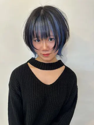 ショート 【ロングウルフカット 姫カット】伊藤裕哉のヘアスタイル