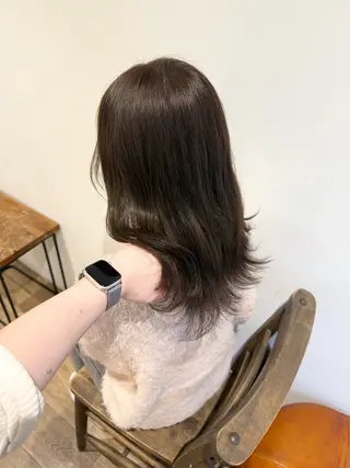 ロング カラー ヘアアレンジ Himawari♡ 柔らかいカラーのヘアスタイル