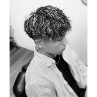 ミディアム メンズ 時久 葵のヘアスタイル