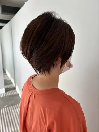 ショート 残間 美月のヘアスタイル