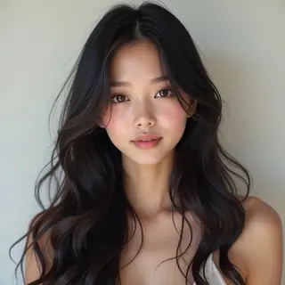 ロング StellA所属・アートディレクター ワダヒサノリのヘアスタイル