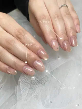 ネイル パーツたくさん🍓 SUMIのネイルデザイン