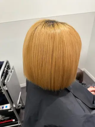 ミディアム カラー 美髪特化✨ 伊織✨縮毛矯正✨のヘアスタイル