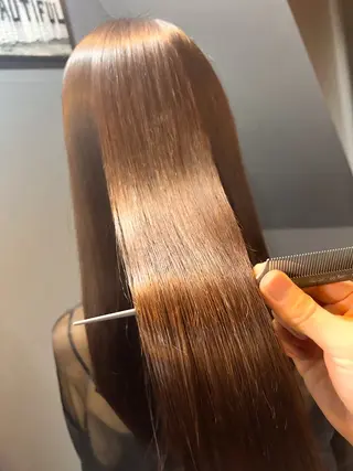 ロング ＊くせ毛に特化＊ 【yun】のヘアスタイル