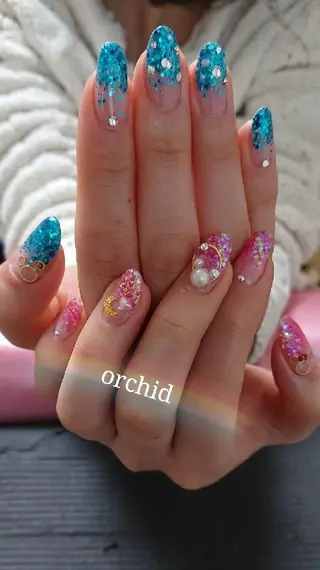 ネイル orchid ♡オーキッドのネイルデザイン