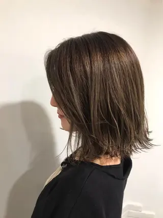 ミディアム NOAH【自由が丘】 副店長のヘアスタイル