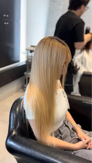 ロング 原宿プルエク1位‼️ 口コミ⭐️5✨Kaiのヘアスタイル