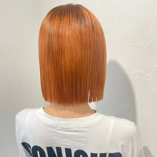 ミディアム カラー shiho .のヘアスタイル