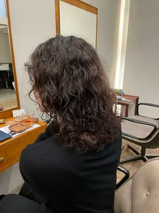 ミディアム 🍁ロングパーマドラ イパーマ🍁陸来のヘアスタイル