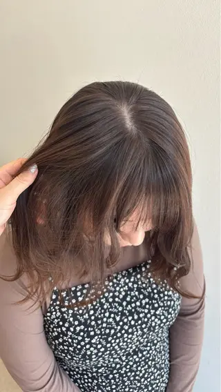カラー 能勢 莉里花のヘアスタイル