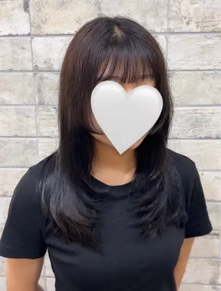 セミロング カラー 中津 /kipi アカネのヘアスタイル