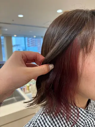 カラー 🎀暖色カラー/透明 感カラー/ひな🎀のヘアスタイル